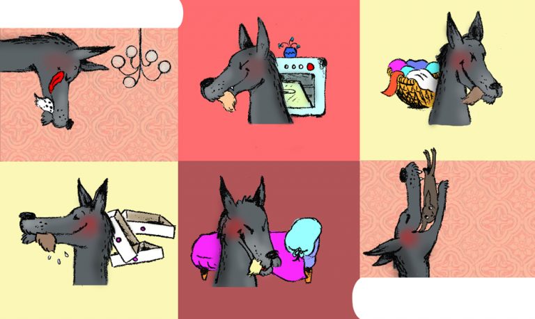 Las siete cabritas y el lobo | Espaço de Leitura